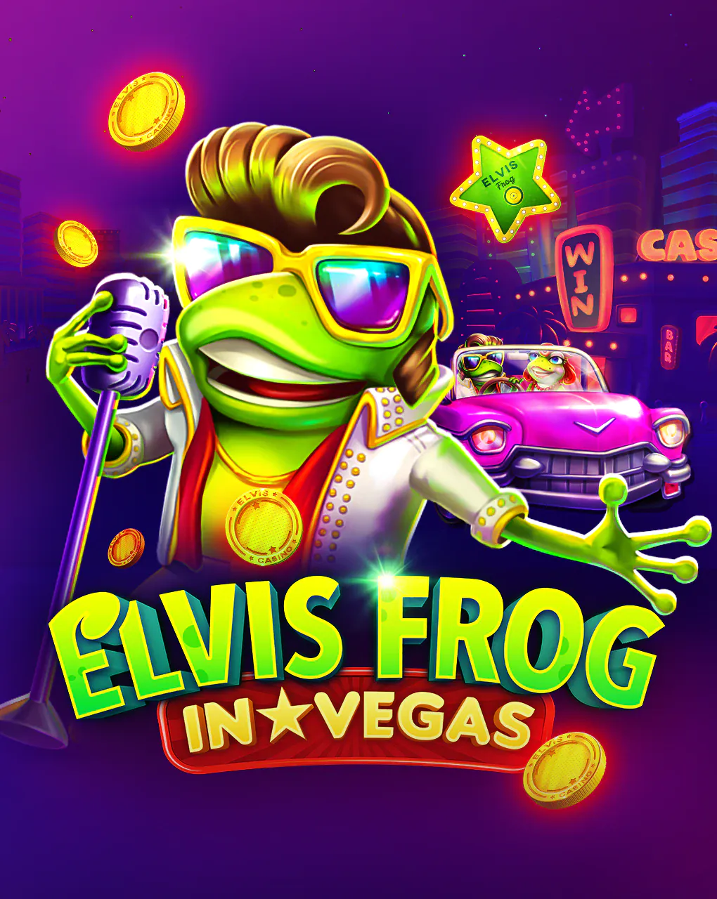 Bgaming : Elvis Frog In Vegas - CSPLAY168
