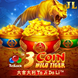 Jili : 3 Coin Wild Tiger - CSPLAY168